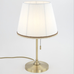 Citilux Линц CL402730 Настольная лампа бронза с белым абажуром