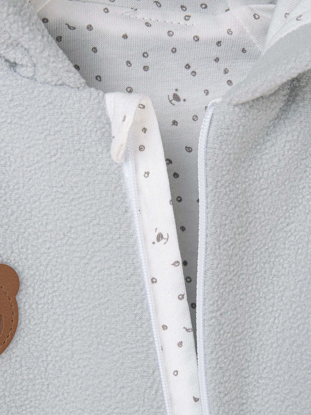 Комбинезон флисовый "Жемчуг" 0+