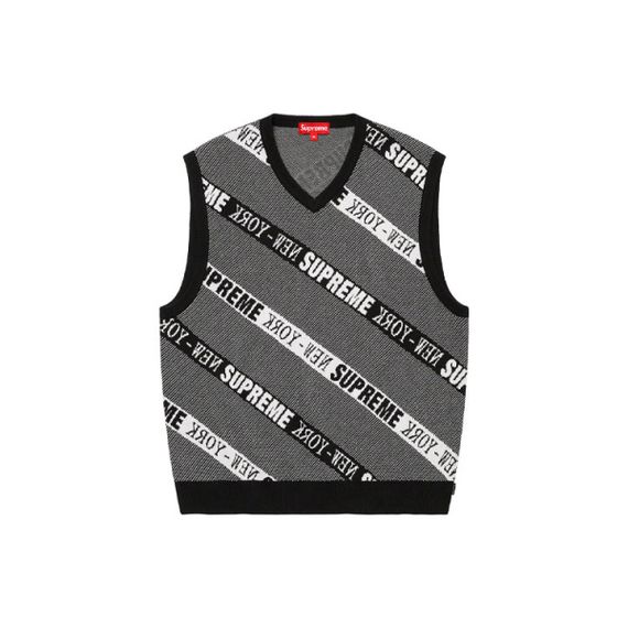 Supreme SS22 Week 1 Stripe Sweater Vest V