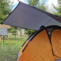 Тент-навес Prival туристический 2.9х4м, 80г/м2, PU 4000, серый