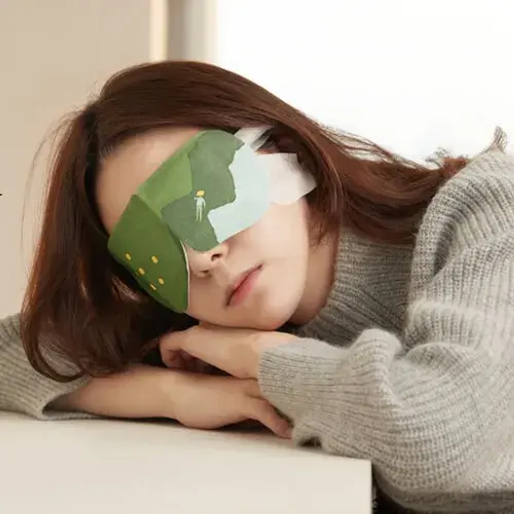 STEAMBASE Маска паровая для глаз Ночной воздух Daily Eye Mask Silent Night (50 г)