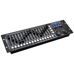 SHOWLIGHT DESK 512DMX - Возможность управления 28 световыми приборами по 18 каналов управления в каж