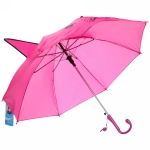 Зонт детский полуавтомат «Милые зверята», 8 спиц, d-76см, длина в слож. виде 58см