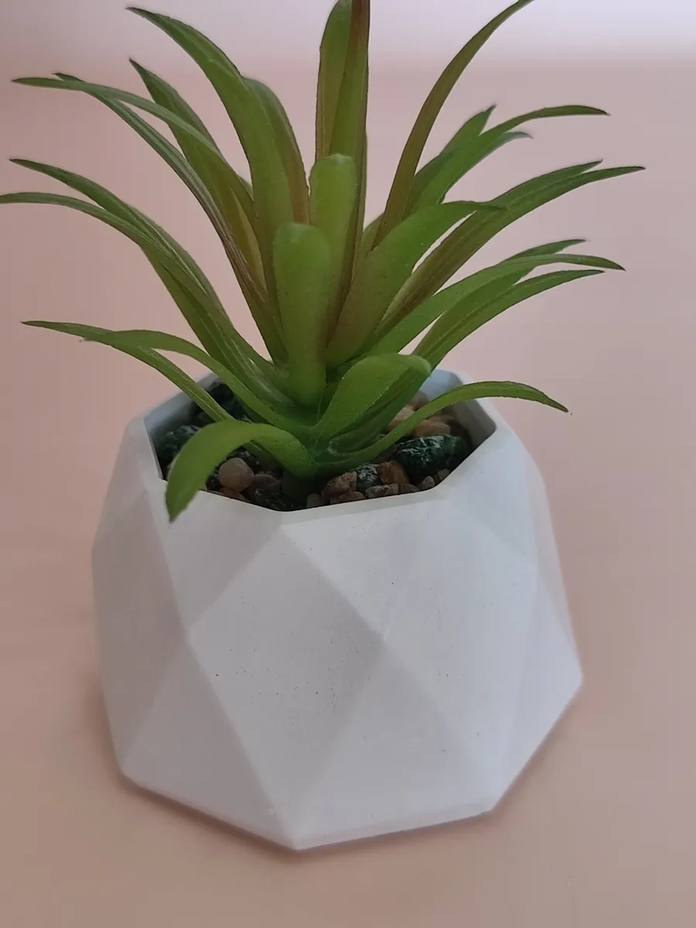 Маленькая ваза для суккулентов, кашпо, органайзер из гипса