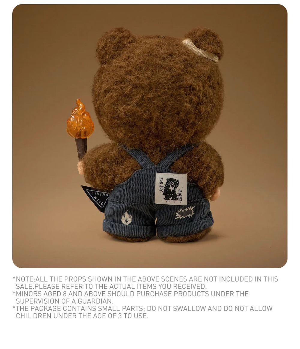 Фигурка POP MART - HIRONO Wild Joy Plush Doll