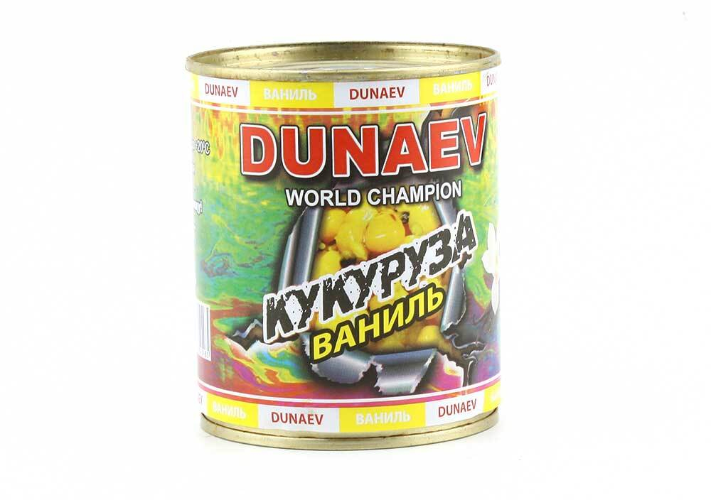 Добавка для прикормки м/банка 320мл DUNAEV Кукуруза Ваниль