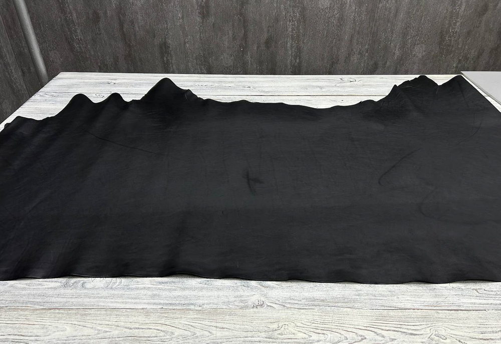 Buffalo Wax Nero (1,6-1,8 мм), цв. Черный, натуральная кожа