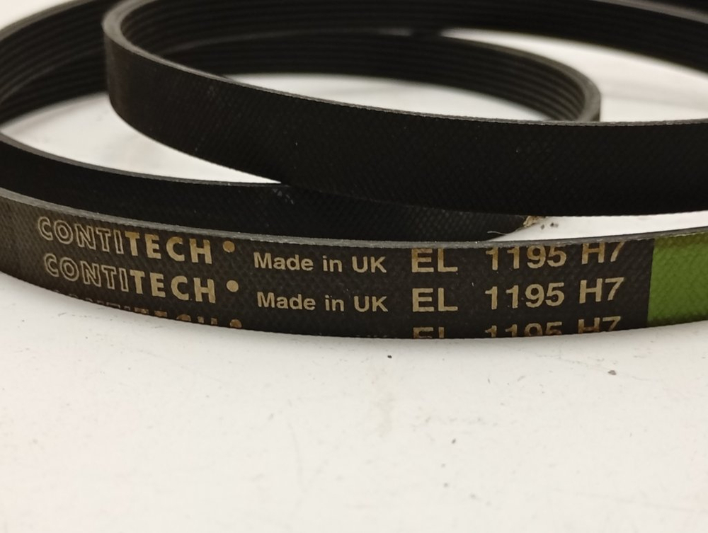 WISL82 кт57 Ремень привода 1195 Н7 для стиральной машины Indesit б/у