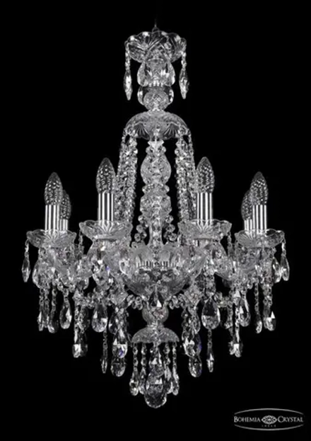 Подвесная люстра Bohemia Ivele 1415/8/165/XL-70/Ni