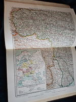 "Большой Всемирный настольный атлас". А.Ф.Маркс. 1916 г.