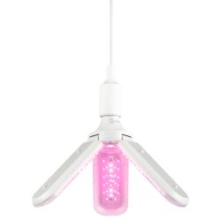 Фитолампа для растений светодиодная ЭРА GREEN LINE ФИТО-30W-PL-E27-GR 3-х лепестковая красно-синего спектра 30 Вт Е27