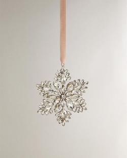 ZARA HOME ЕЛОЧНОЕ УКРАШЕНИЕ «ЗВЕЗДА», ПРОЗРАЧНЫЙ