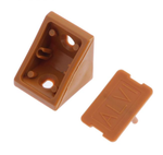 УГОЛКИ ELEMENT МЕБЕЛЬНЫЕ ПЛАСТ БУК С ШУРУПОМ 6ШТ