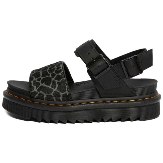 Dr. Martens Voss Animal Print 'Black'