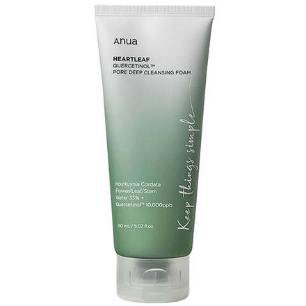 ANUA Heartleaf Quercetinol Pore Deep Cleansing Foam 150 ml