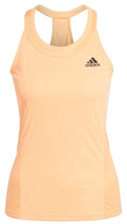 Женский топ теннисный Adidas Club Tank - Оранжевый