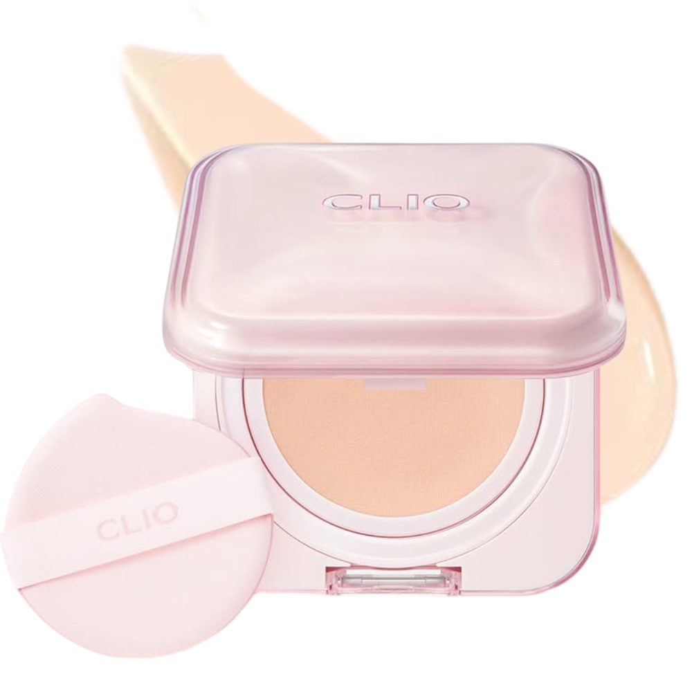 CLIO Kill Cover Mesh Glow Essential Cushion Set - Тональный кушон с сатиновым финишем
