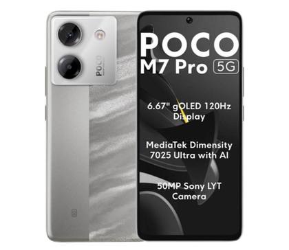 Xiaomi POCO M7 Pro 5G 12/512GB Silver