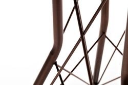 "Конте" интерьерный стол из HPL 70x70см, цвет "дуб"