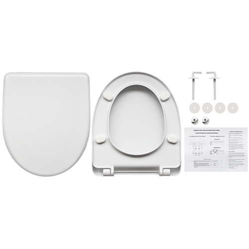 Сиденье для унитаза дюропласт Идеал, Виктория, Стандарт