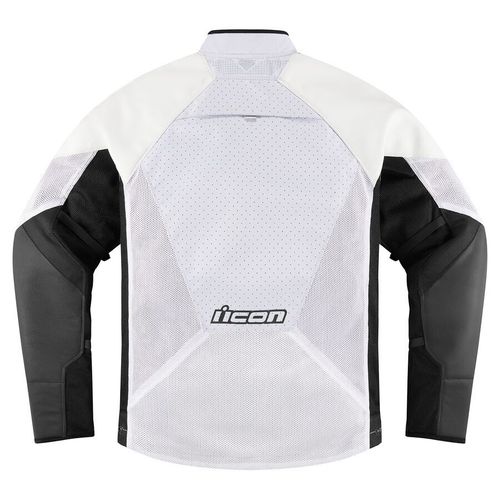 Mesh AF Leather Jacket / Белый