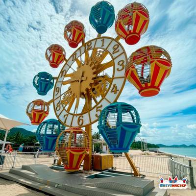 Гигантское колесо обозрения «Время чудес» — 12 м, 10 кабин, до 20 человек