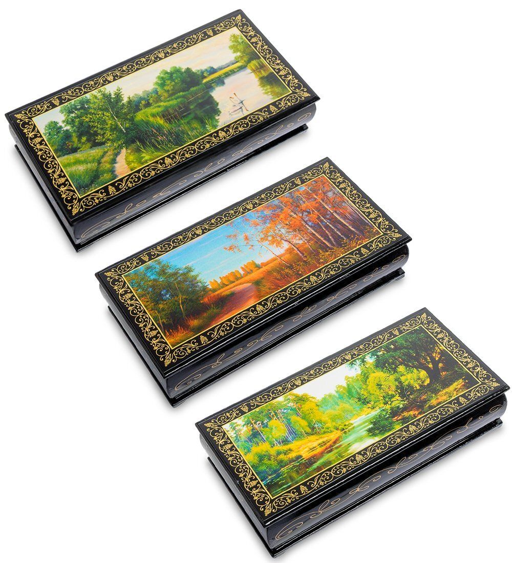 Народные промыслы ШК-11/ 8 Шкатулка в технике декупаж в асс. (11х22х4) - Вариант A