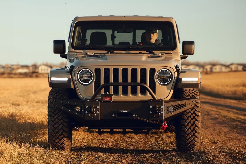 Бампер силовой передний BMS HUNTER для Jeep Gladiator JT 2018-2026