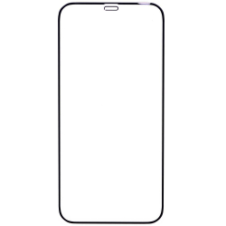 Защитное стекло для iPhone 12 и 12 Pro с черной рамкой 2,5D Full Glue