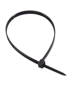 Хомуты нейлоновые (стяжки) черные 100 шт. Вихрь 4,8*250 Ч