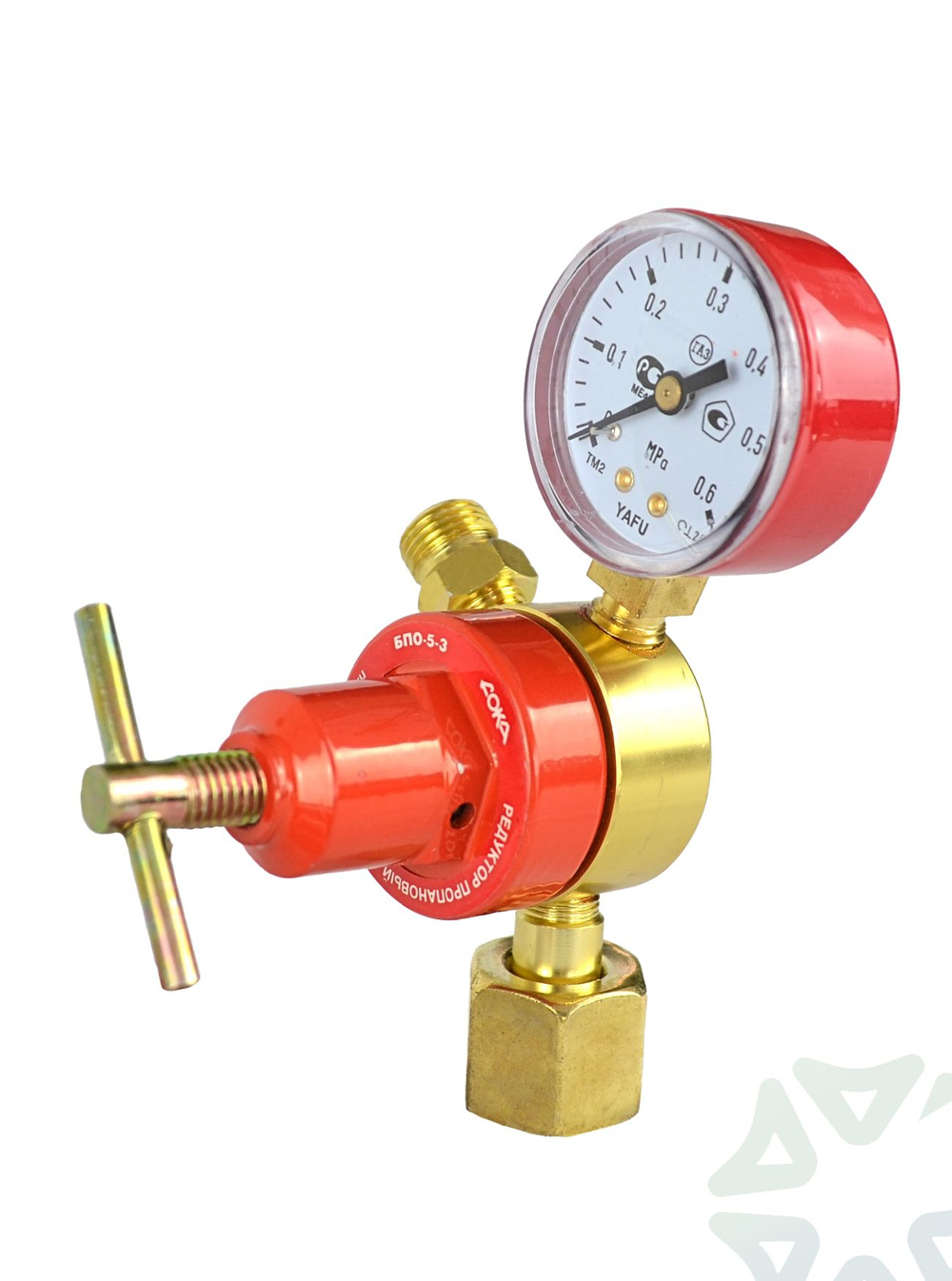 Редуктор пропановый БПО-5-3 с манометром (пропан, MAPP)