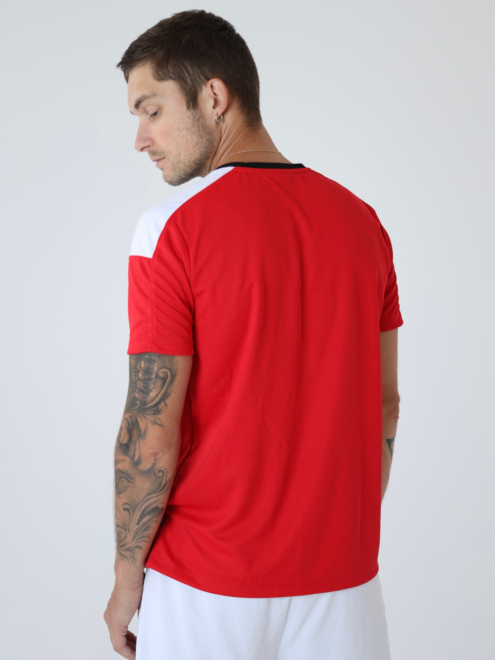 футболка спортивная город горький красный белый