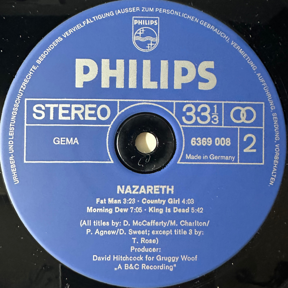 Nazareth - Nazareth (Германия 1983г.)