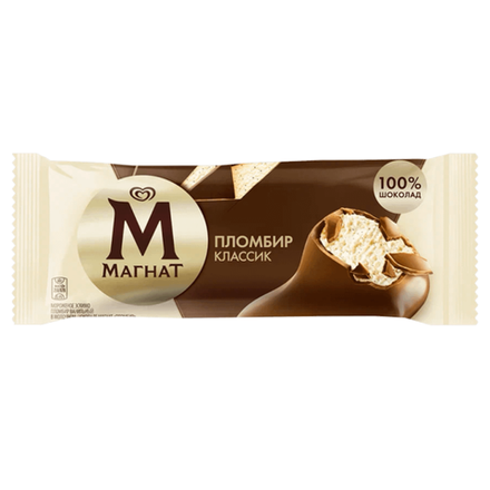 Мороженое Магнат Пломбир классик 60 гр