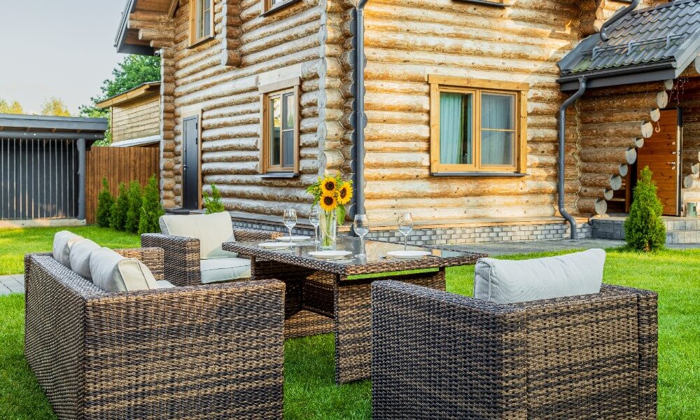 Обеденный комплект ROYAL FAMILY KARL коричневый