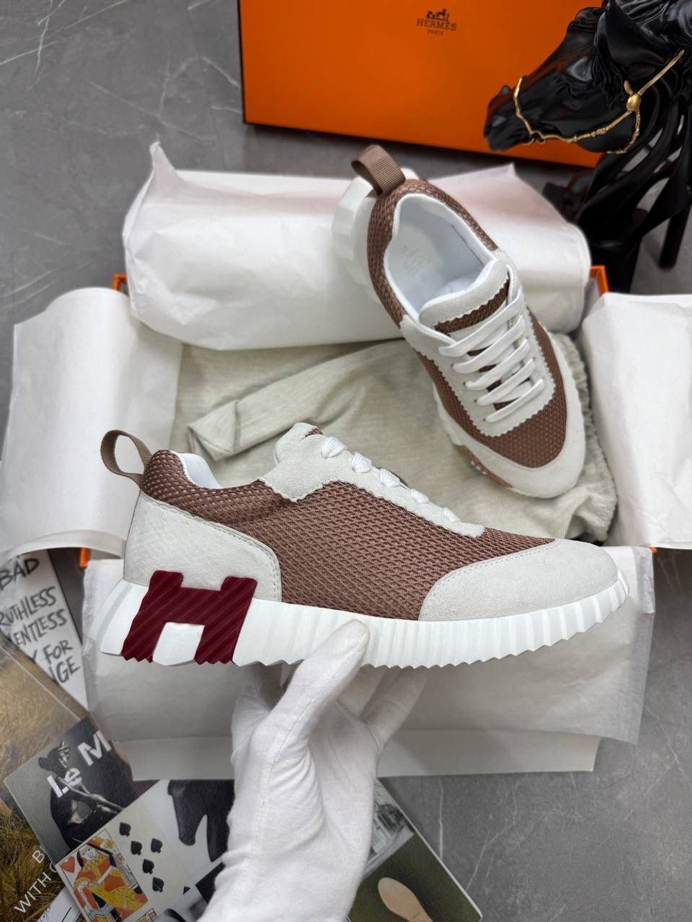 Кроссовки Hermes