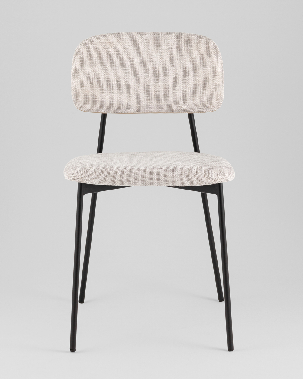 Стул Chao светло-серый черные ножки