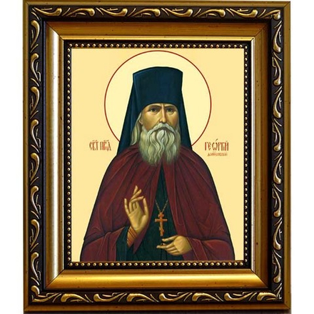 Георгий (Лавров), Даниловский Преподобноисповедник. Икона на холсте.