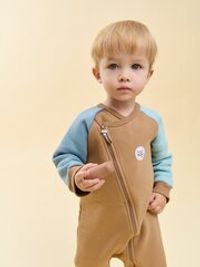 Комбинезон-косуха Колор блок "Песок" утепленный 0+