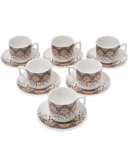 GAEM Art MUG-435/3 Набор из 6 чайных пар