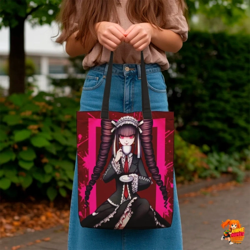 Сумка шоппер с принтом Danganronpa
