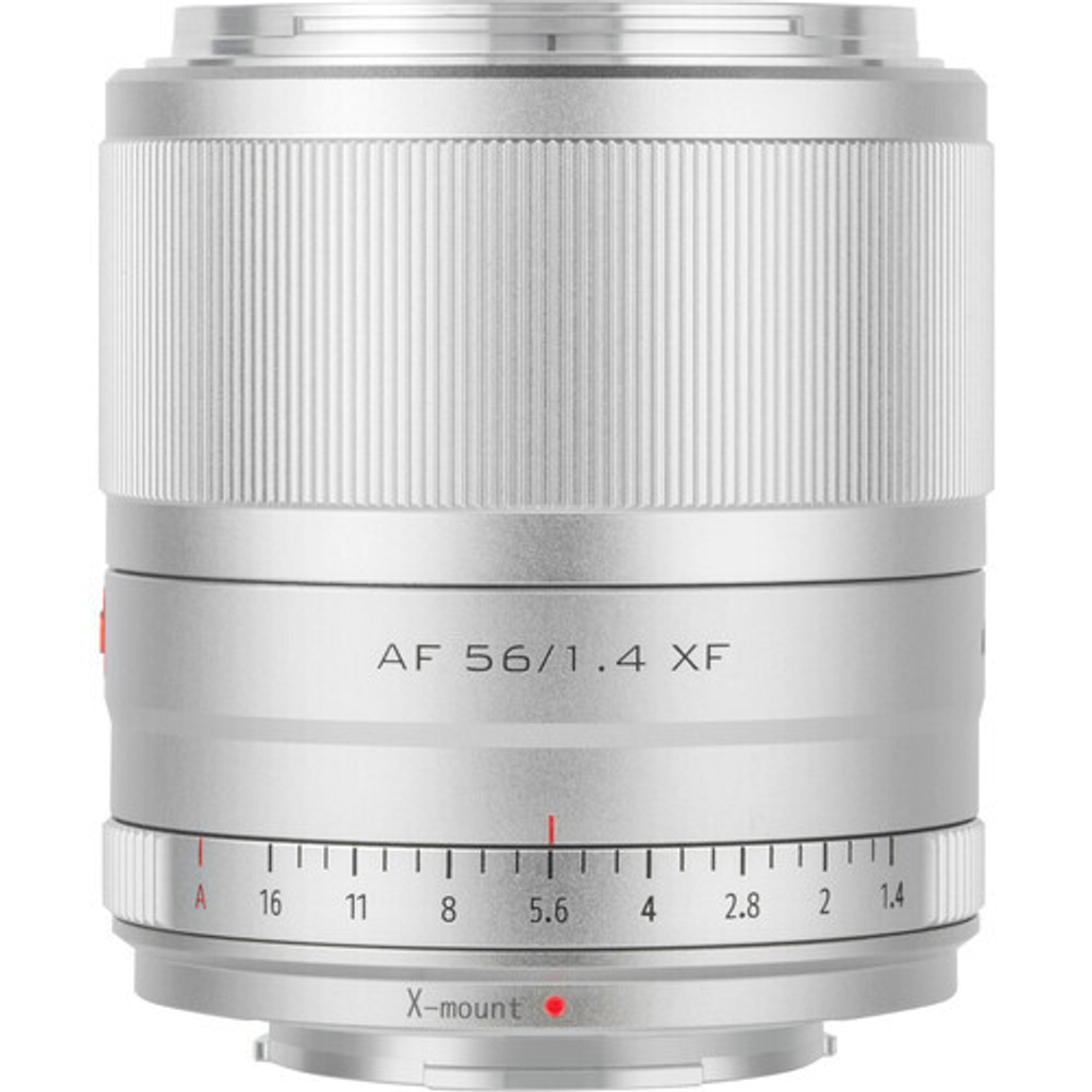 Объектив Viltrox AF 56mm F1.4 XF для Fujifilm X, серебристый