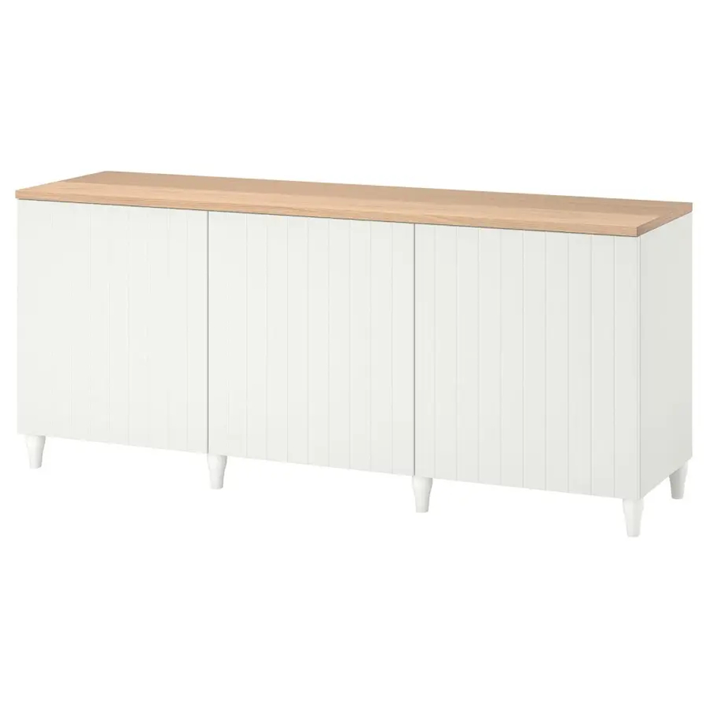 Комбинация для хранения - IKEA BESTÅ/BESTA/БЕСТА/БЕСТОИКЕА, 180x42x76 см, белый
