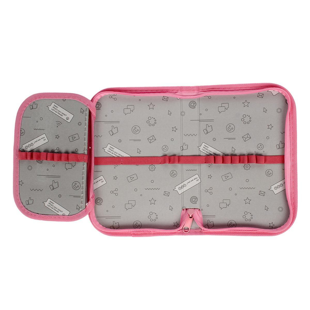 Пенал 1 отделение 200*130 "Cool couple" (Спейс)