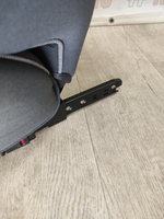 Автокресло детское Indigo Winner Isofix группа 1/2/3 (9-36) т.серый-св.серый