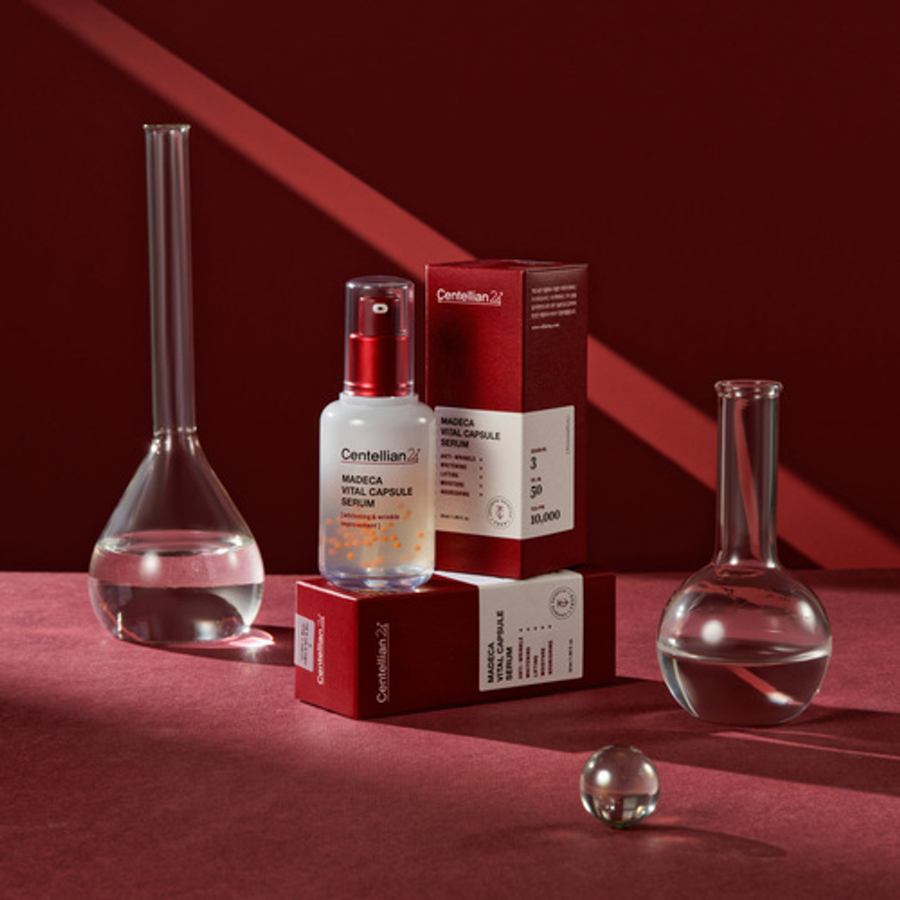 Centellian24 Сыворотка восстанавливающая с центеллой - Madeca vital capsule serum, 50мл