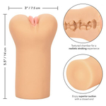 Телесный мастурбатор-вагина The Flight Attendant (Цвет: телесный)