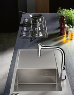 Смеситель для кухни Hansgrohe Metris Select M71 14834000 хром