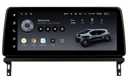 Магнитола для Toyota bZ4X - Teyes LUX ONE монитор 12.3", Android 10, ТОП процессор, CarPlay, 4G SIM-слот