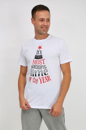 Мужская футболка Новый год